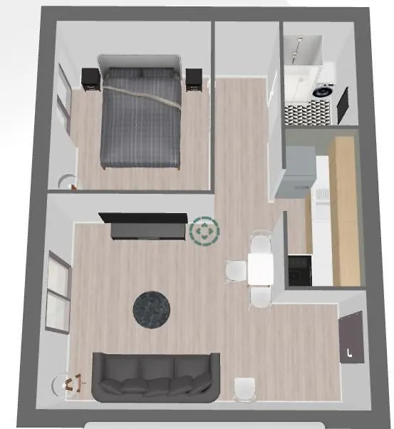 Le Gentleman - Design & Lumineux - Business Apartment Paris France